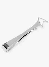 Star Trek Silver Cutout Delta Shield Tie Bar