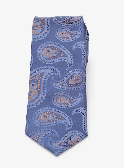 Star Wars BB-8 Paisley Blue Silk Youth Tie