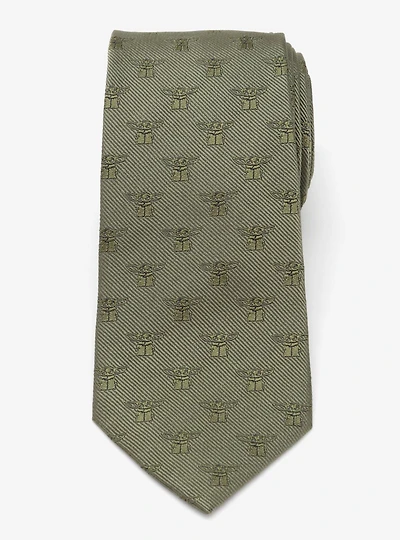 Star Wars Mandalorian The Child Sage Green Tie