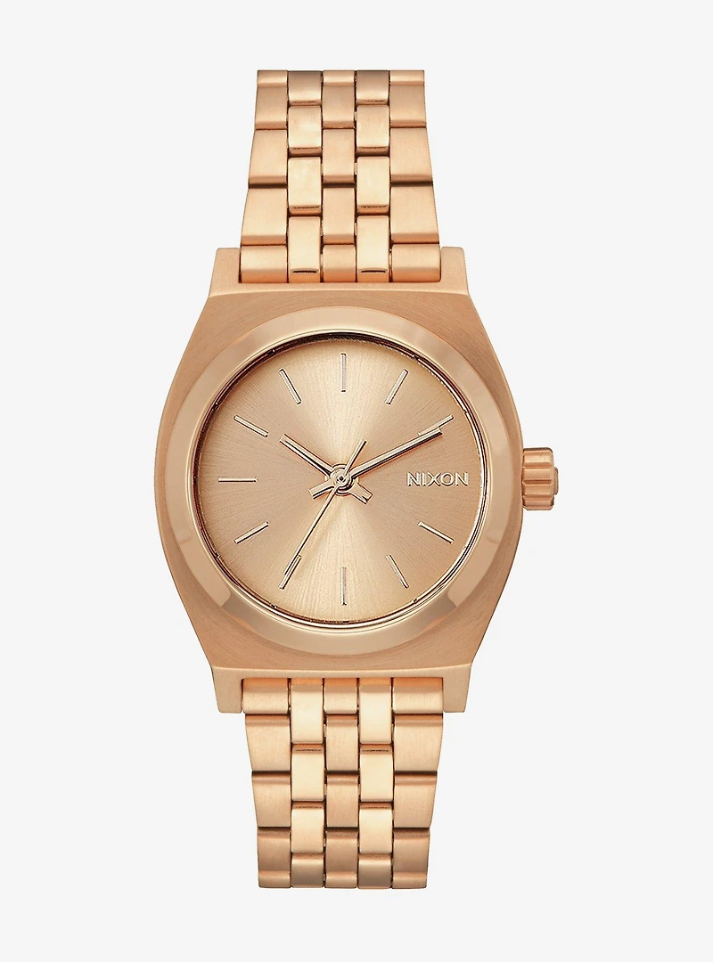 Nixon Time Teller All Rose Gold Watch
