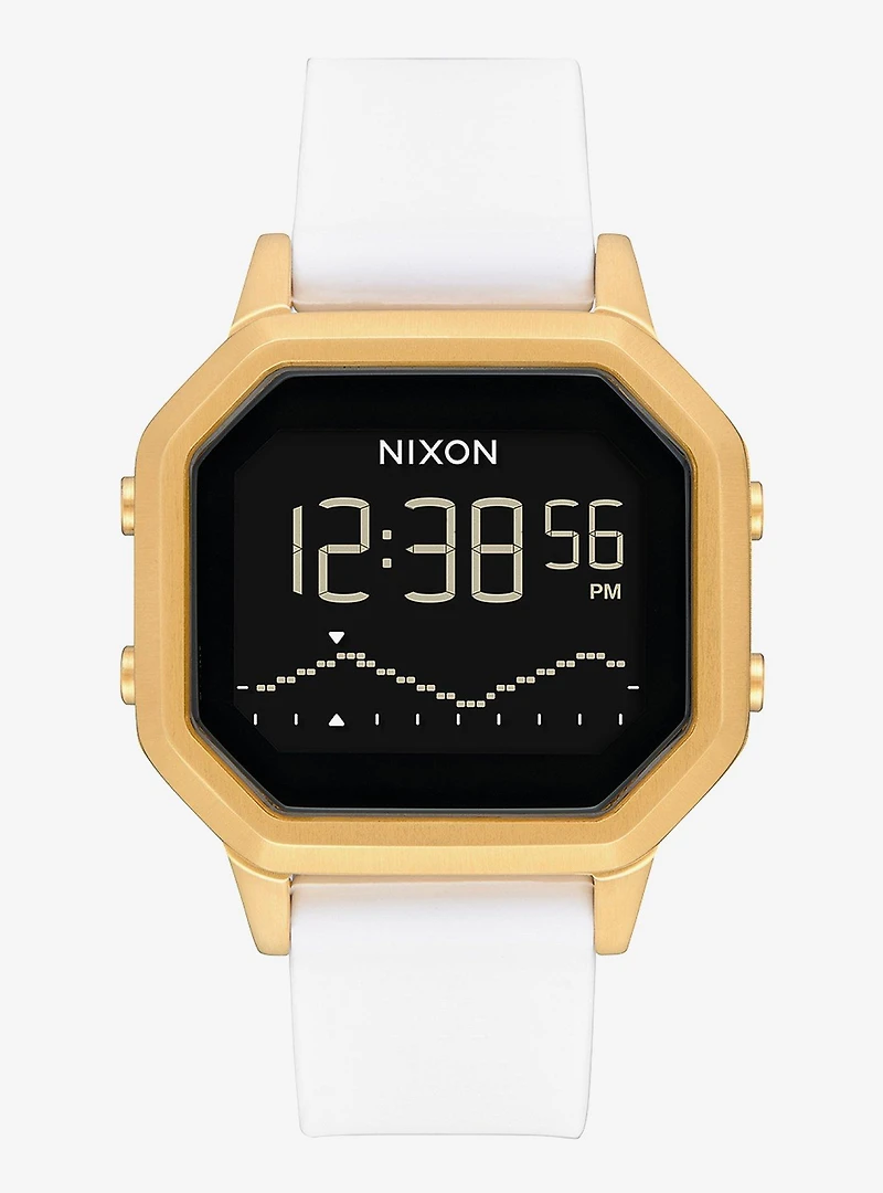 Nixon Siren Ss Gold White Watch