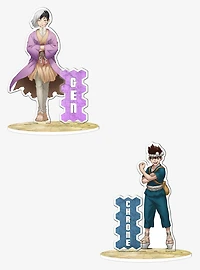 Dr. Stone Gen and Chrome Acryl Set