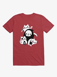 Death's Little Helpers Red T-Shirt