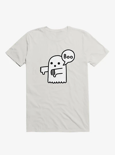 Ghost Of Disapproval White T-Shirt