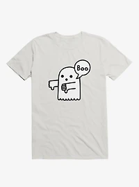 Ghost Of Disapproval White T-Shirt