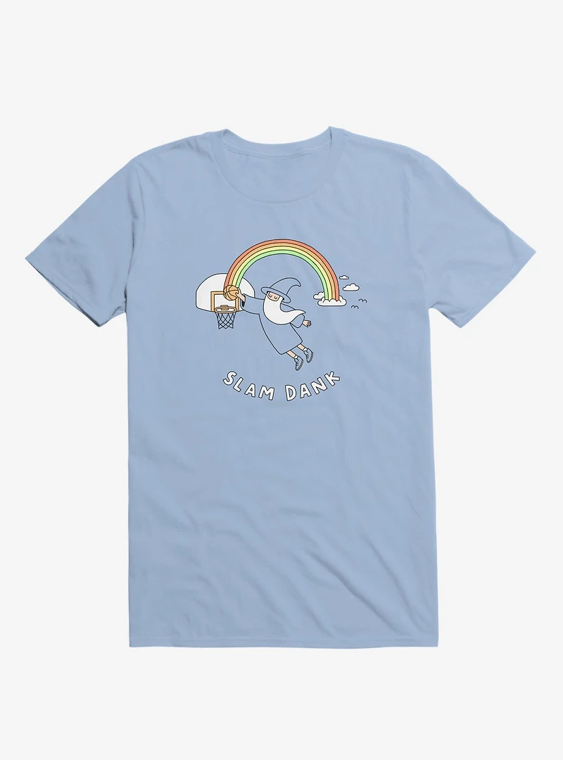 Slam Dank Wizard Light Blue T-Shirt