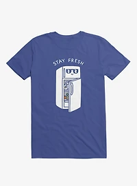 Stay Fresh Refrigerator Royal Blue T-Shirt