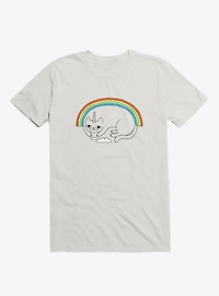 Unicat Unicorn Cat White T-Shirt