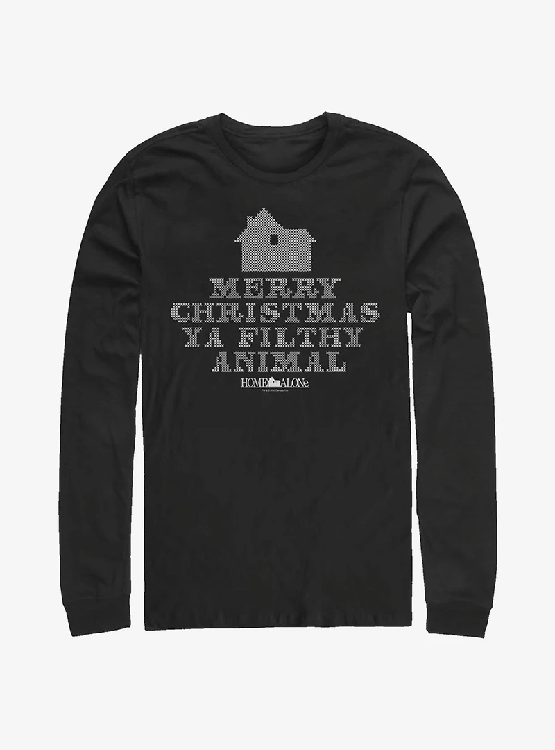 Home Alone Merry Christmas Ya Filthy Animal Long-Sleeve T-Shirt