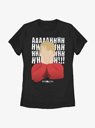 Home Alone Ahhh! Womens T-Shirt