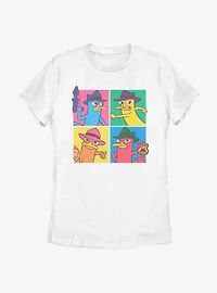 Disney Phineas And Ferb Agent P Boxes Womens T-Shirt