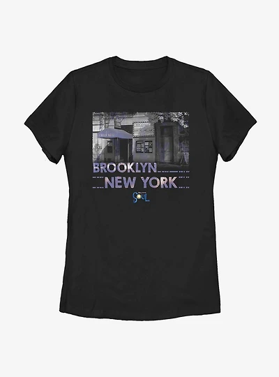 Disney Pixar Soul Half Note Entrance Womens T-Shirt