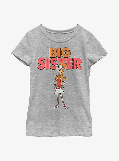 Disney Phineas And Ferb Candace Big Sister Youth Girls T-Shirt