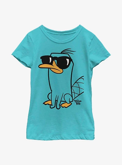 Disney Phineas And Ferb Cool Perry Youth Girls T-Shirt