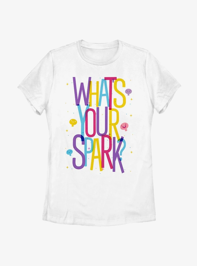 Disney Pixar Soul Colorful Spark Womens T-Shirt
