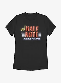 Disney Pixar Soul Half Note Neon Sign Womens T-Shirt