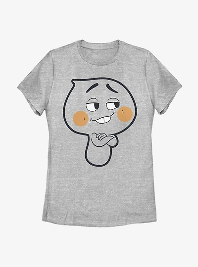 Disney Pixar Soul 22 Big Face Womens T-Shirt