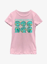 Disney Pixar Soul Expressions Of 22 Youth Girls T-Shirt