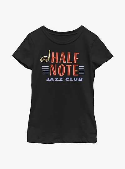 Disney Pixar Soul Half Note Neon Youth Girls T-Shirt