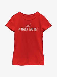 Disney Pixar Soul The Half Note Youth Girls T-Shirt
