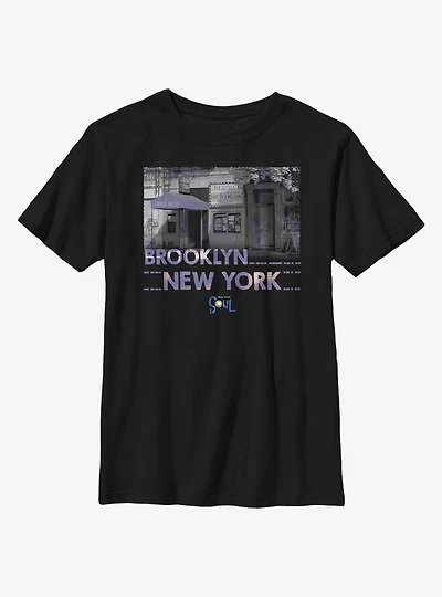 Disney Pixar Soul Half Note Entrance Youth T-Shirt