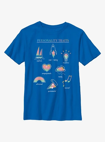 Disney Pixar Soul Personality Textbook Youth T-Shirt