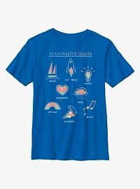 Disney Pixar Soul Personality Textbook Youth T-Shirt