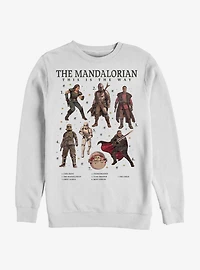 Star Wars The Mandalorian This Is Way Textbook Crew Sweatshirt