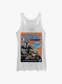 Star Wars The Mandalorian Signed Up For Child Comic Poster Girls Tank