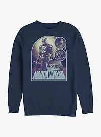 Star Wars The Mandalorian Bounty Jobs Crew Sweatshirt