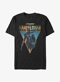 Star Wars The Mandalorian Mando And Child Poster T-Shirt