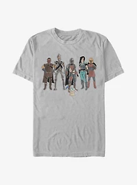 Star Wars The Mandalorian Child And Friends T-Shirt