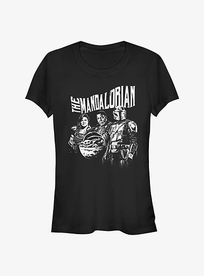 Star Wars The Mandalorian Hunter's Guild Girls T-Shirt