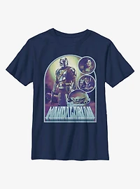 Star Wars The Mandalorian Bounty Jobs Youth T-Shirt