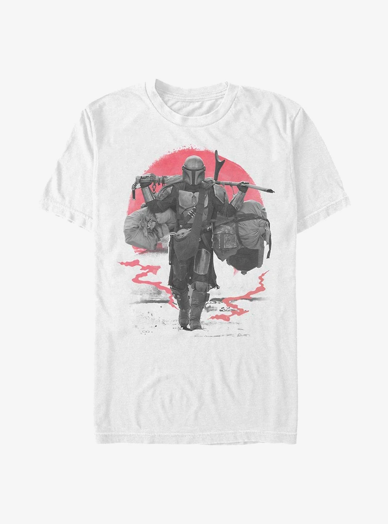 Star Wars The Mandalorian Season 2 Sunset T-Shirt