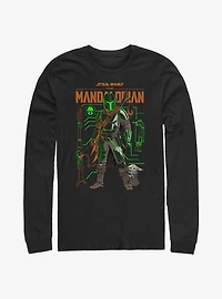 Star Wars The Mandalorian Schemed Up Long-Sleeve T-Shirt