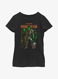Star Wars The Mandalorian Schemed Up Youth Girls T-Shirt