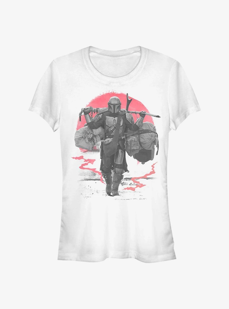 Star Wars The Mandalorian Travel By Foot T-Shirt