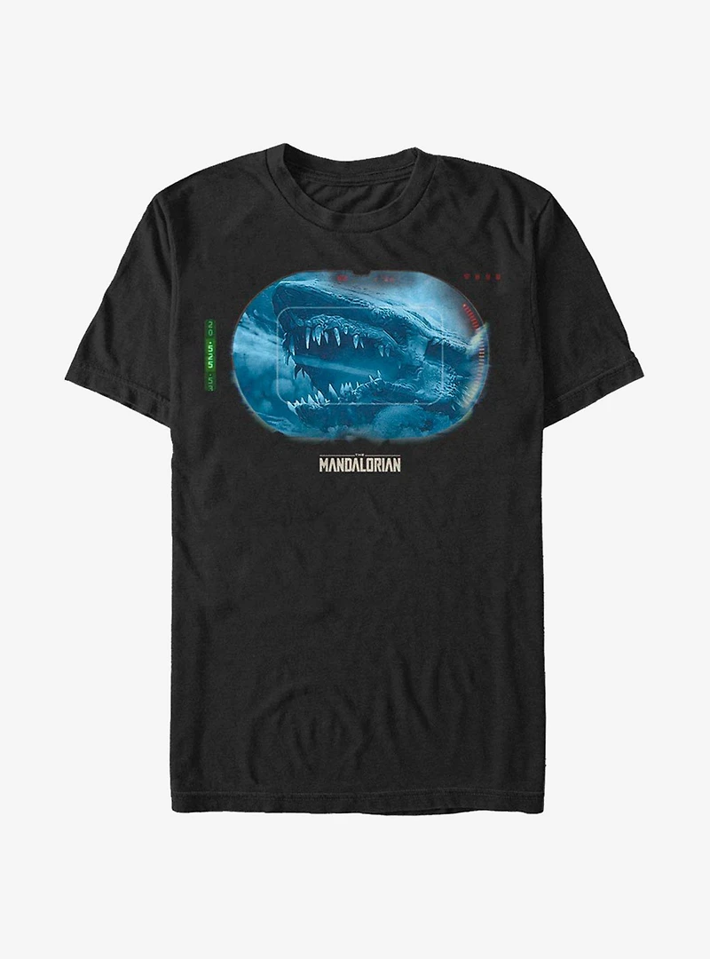Star Wars The Mandalorian Dragon Targeted T-Shirt
