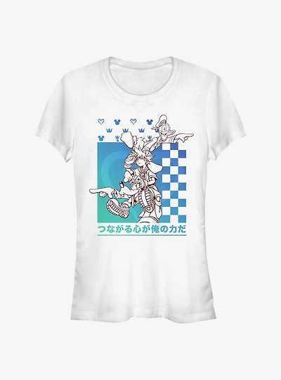 Disney Kingdom Hearts Power Friends Girls T-Shirt