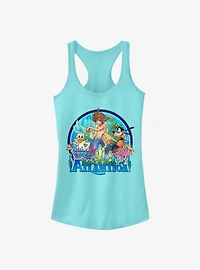 Disney Kingdom Hearts Atlantica World Girls Tank