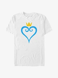 Disney Kingdom Hearts Heart And Crown T-Shirt