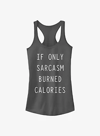 Sarcasm Workout Girls Tank