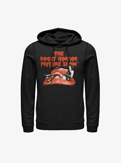 Rocky Horror Picture Show Frank And Lips Hoodie