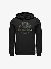 Jurassic Park Camo Logo Hoodie