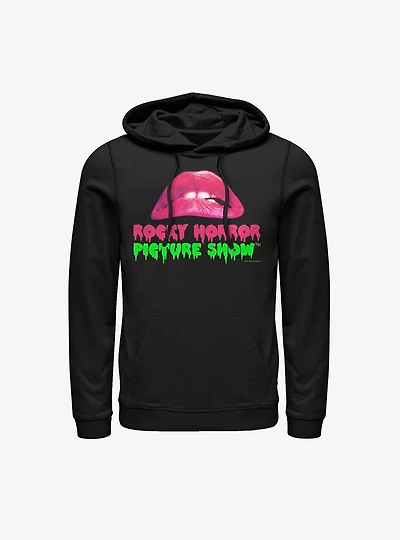 Rocky Horror Picture Show Lips And Logo Hoodie