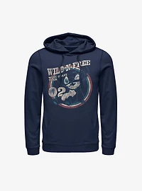 Disney Lilo And Stitch Americana Circle Hoodie