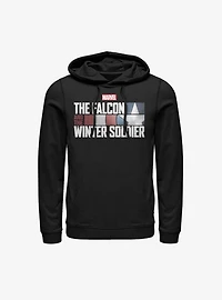 Marvel Falcon And Winter Soldier Hoodie