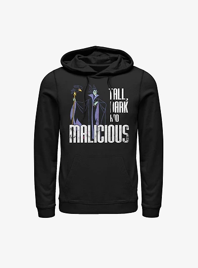 Disney Sleeping Beauty Maleficent Tall Dark And Malicious Hoodie