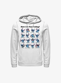 Disney Lilo And Stitch Moods Hoodie